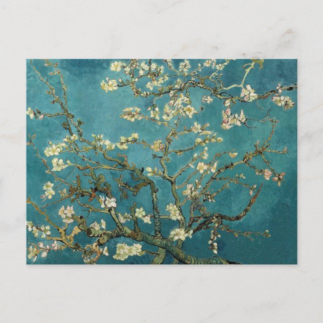 Carte Postale Van Gogh - Arbre aux amandes en fleurs (Devant)