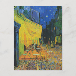 Carte Postale Van Gogh | Café Terrasse en soirée | 1888