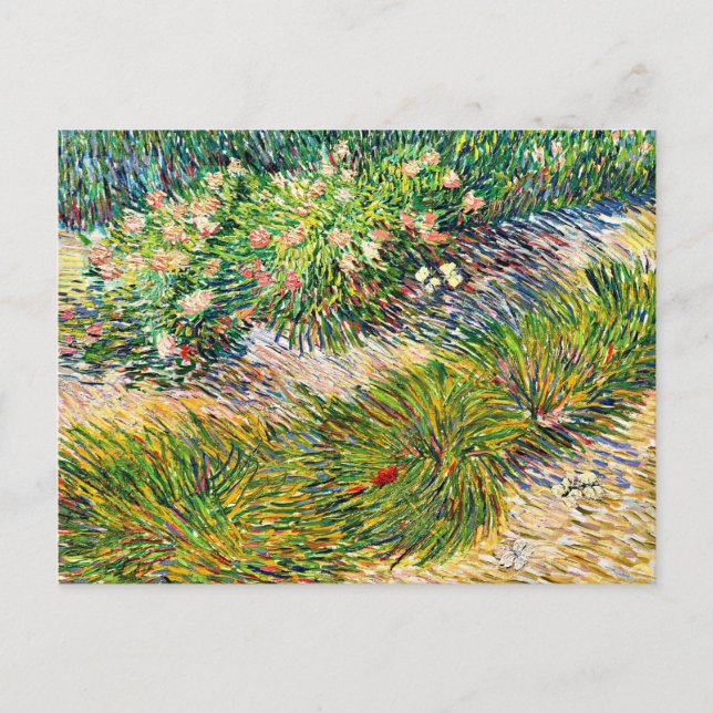 Carte Postale Van Gogh - Coin avec papillons (Devant)