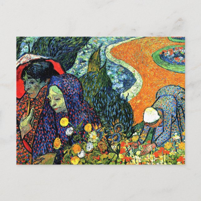 Carte Postale Van Gogh - Dames d'Arles, (Devant)