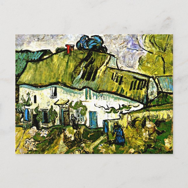 Carte Postale Van Gogh - Ferme à deux chiffres (Devant)