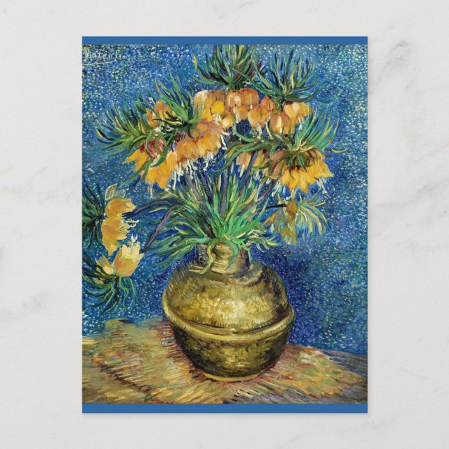 Carte Postale Van Gogh - Fraternaires impériales, (Devant)