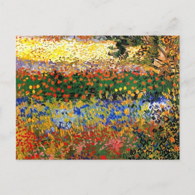 Carte Postale Van Gogh - Jardin à Arles (Devant)