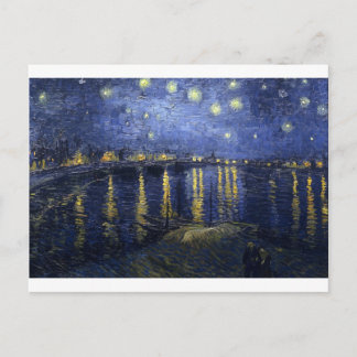 Carte Postale Van Gogh Peintures : Starry Night Van Gogh Rhone