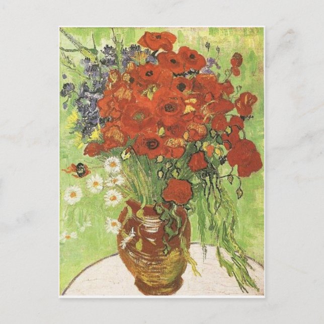 Carte Postale Van Gogh Poppies (Devant)