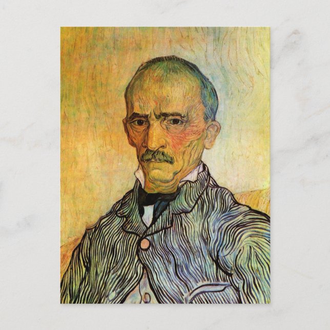 Carte Postale Van Gogh Portrait de Trabuc, Impressionnisme Vinta (Devant)