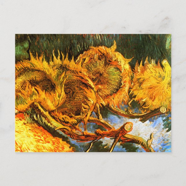 Carte Postale Van Gogh : Quatre tournfleurs (Devant)