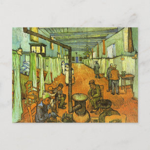 Carte Postale Van Gogh, salle dans l'hôpital,