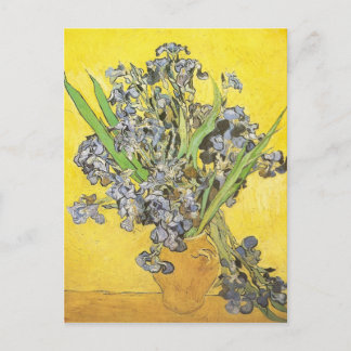 Carte Postale Van Gogh Still Life Vase, Irises (F678) Fine Art