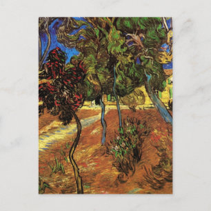 Carte Postale Van Gogh Trees in the Garden, Hôpital Saint Paul