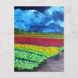 Carte Postale Van Gogh Tulip Field-Susan Payne-Trutna, artiste