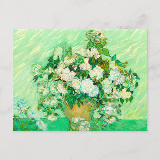 Carte Postale Van Gogh White Roses