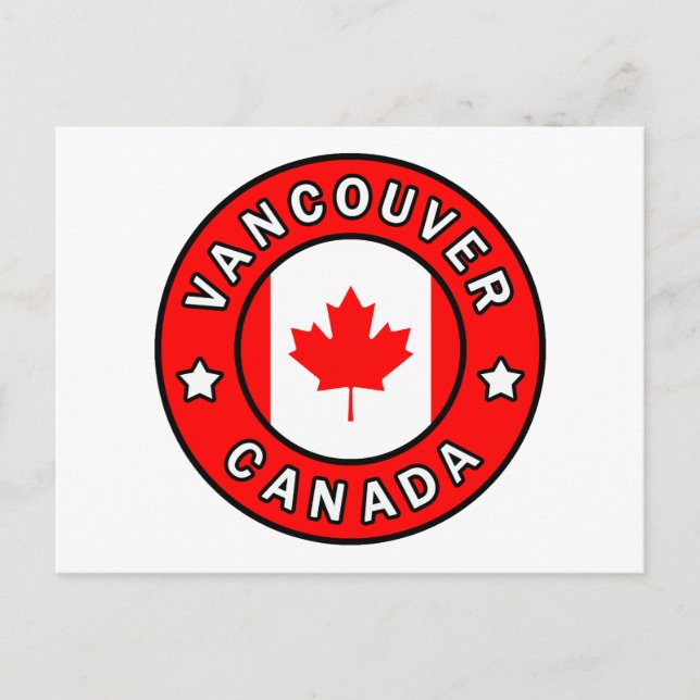 Carte Postale Vancouver Canada (Devant)
