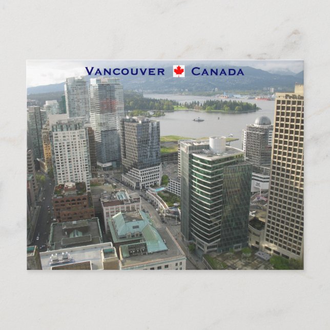 Carte Postale Vancouver Canada (Devant)
