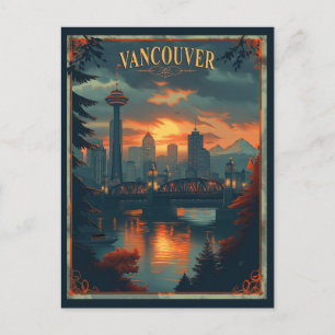 Carte Postale Vancouver, Canada Vintage voyage