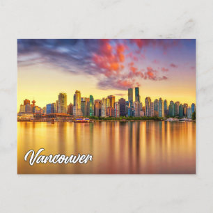 Carte Postale Vancouver, Colombie-Britannique, Canada