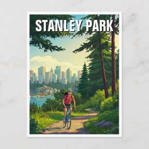 Carte Postale Vancouver Stanley Park Canada Travel