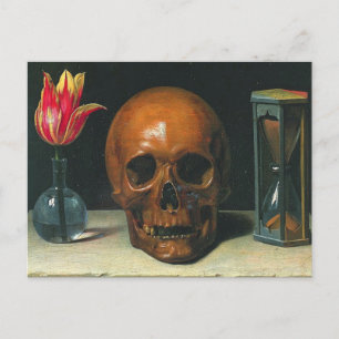 Carte Postale Vanitas Still Life 1671 Par Philippe De Champaigne