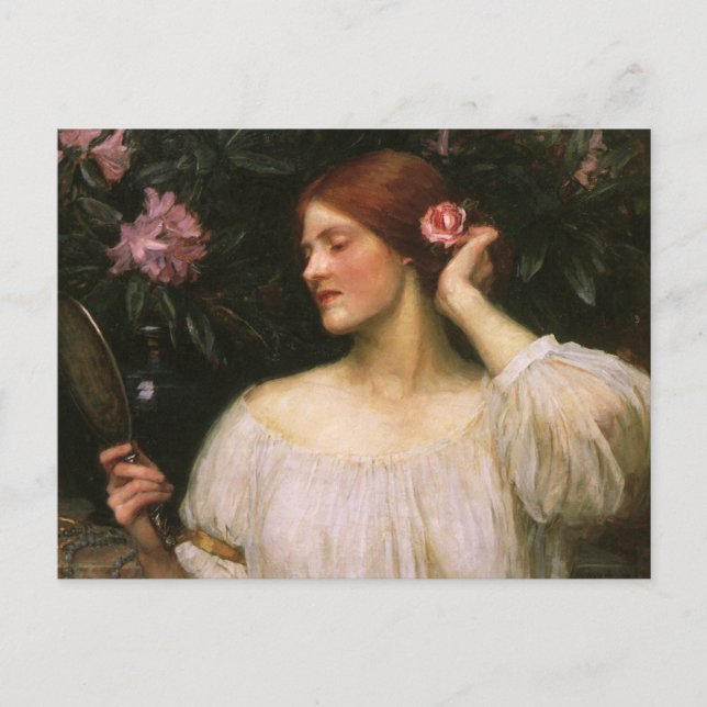 Carte Postale Vanity par John William Waterhouse (Devant)