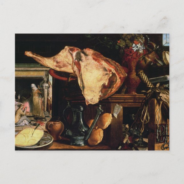 Carte Postale Vannitas vie morte, 1552 (Devant)