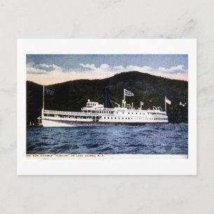 Carte Postale Vapeur "Horicon" sur le lac George, New York
