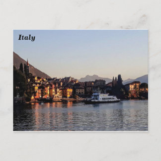 Carte Postale Varenna, Lac de Côme, Italie