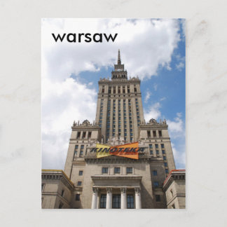 Carte Postale Varsovie