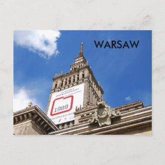 Carte Postale Varsovie