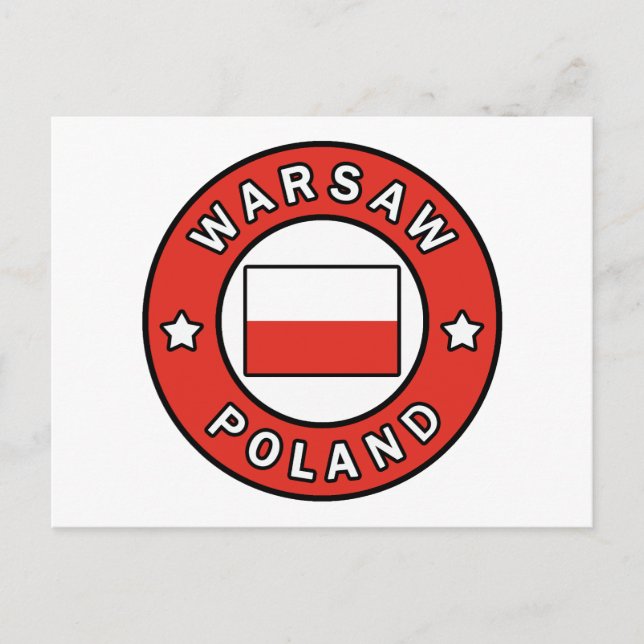 Carte Postale Varsovie Pologne (Devant)