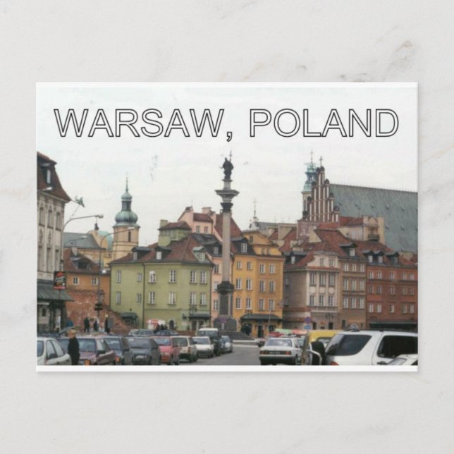 Carte Postale VARSOVIE POLOGNE STARE MIASTO OLD TOWN v.2 (Devant)