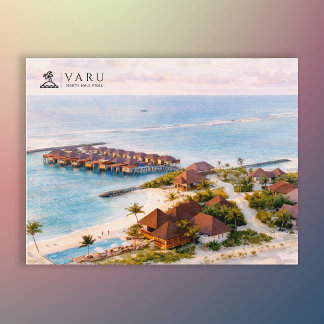 Carte Postale VARU, Atoll Nord de Malé, Maldives | Voyage 