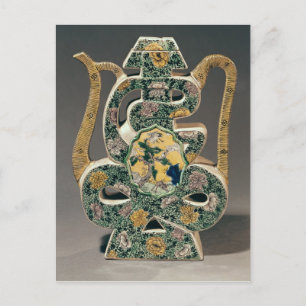 Carte Postale Vase à vin en forme de caractère "shou"