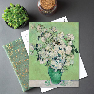 Carte Postale Vase avec les Roses Vincent van Gogh