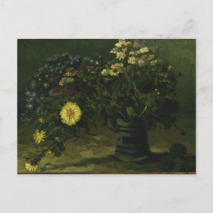 Carte Postale Vase avec marguerites par Vincent Van Gogh