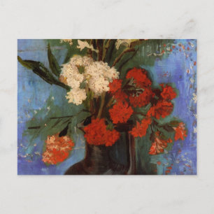 Carte Postale Vase avec oeillets par Vincent van Gogh