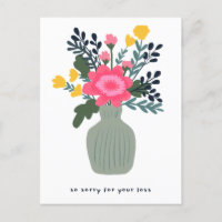 Vase de fleurs personnalisé pour condoléances. Tou