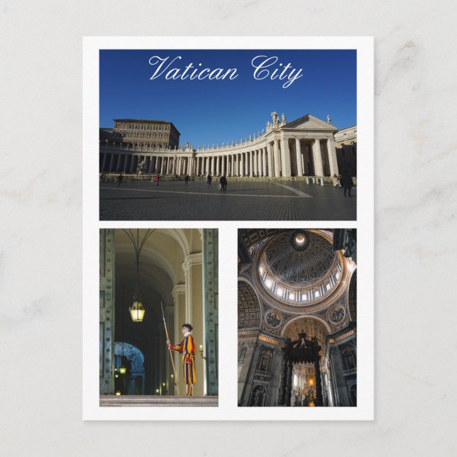 Carte Postale Vatican City Multi-view (Devant)