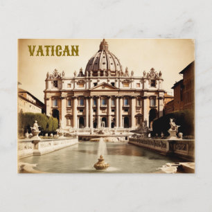 Carte Postale Vatican moderne Voyage Art Vintage