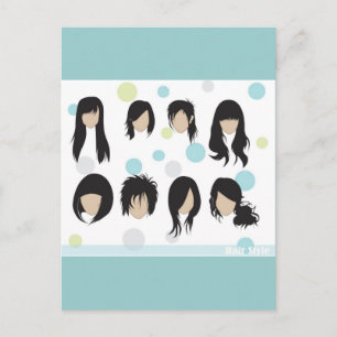 Carte Postale vectorvaco_09102001_hair_style