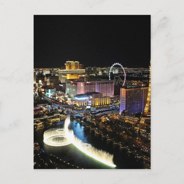 Carte Postale Vegas Skyline (Devant)