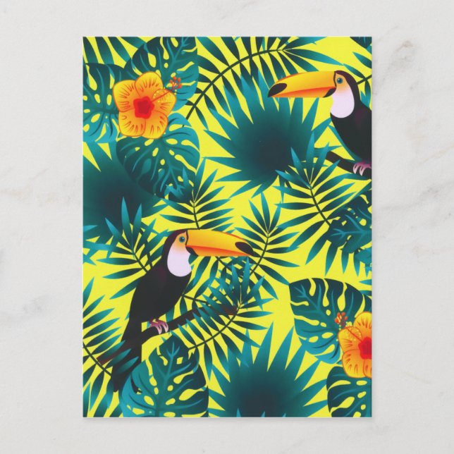 Carte Postale Végétation d'été Foliage de la Jungle tropicale To (Devant)
