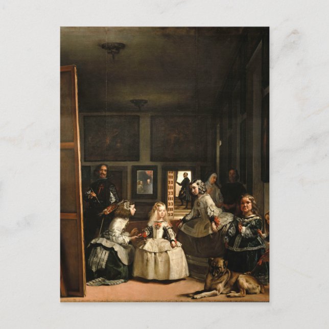 Carte Postale VELAZQUEZ - Las Meninas 1656 (Devant)
