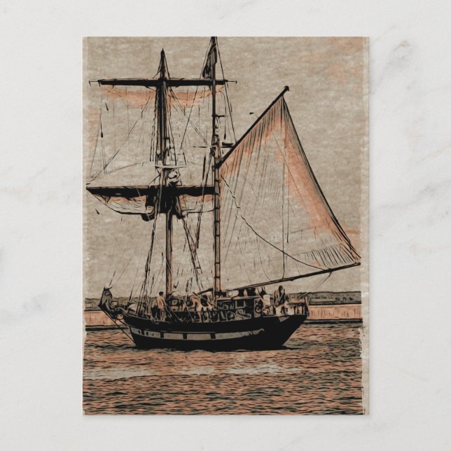 Carte Postale Veleiro (Devant)