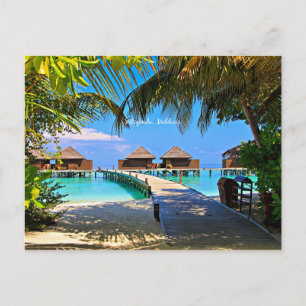 Carte Postale Veligandu, Maldives