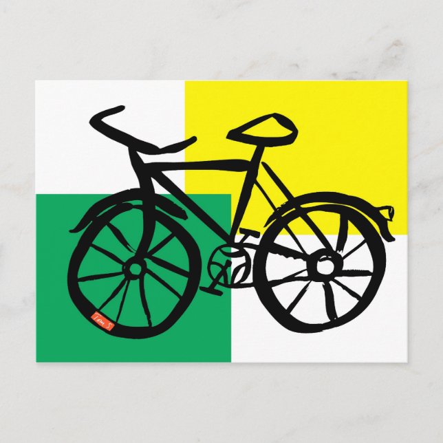 Carte postale Vélo (Devant)