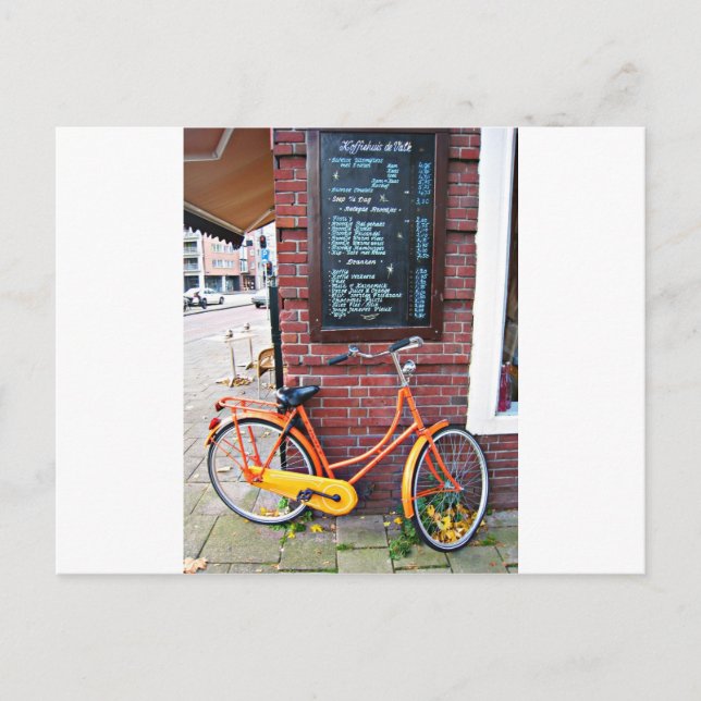 Carte Postale Vélo Amsterdam (Devant)