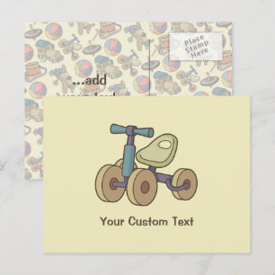 Carte Postale Vélo de jouets