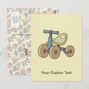 Carte Postale Vélo de jouets