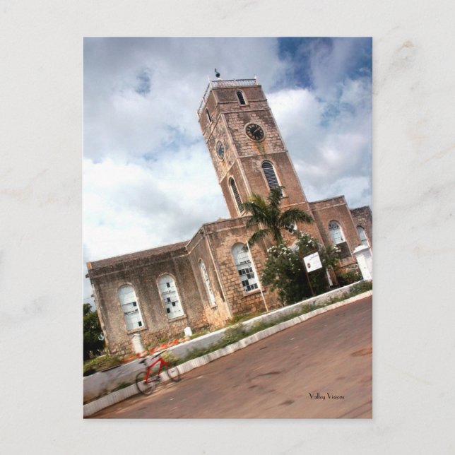 Carte Postale Vélo Rouge En Jamaïque (Devant)
