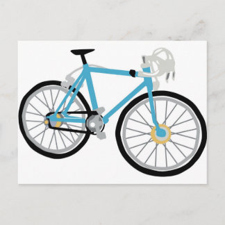 Carte Postale Vélo sain